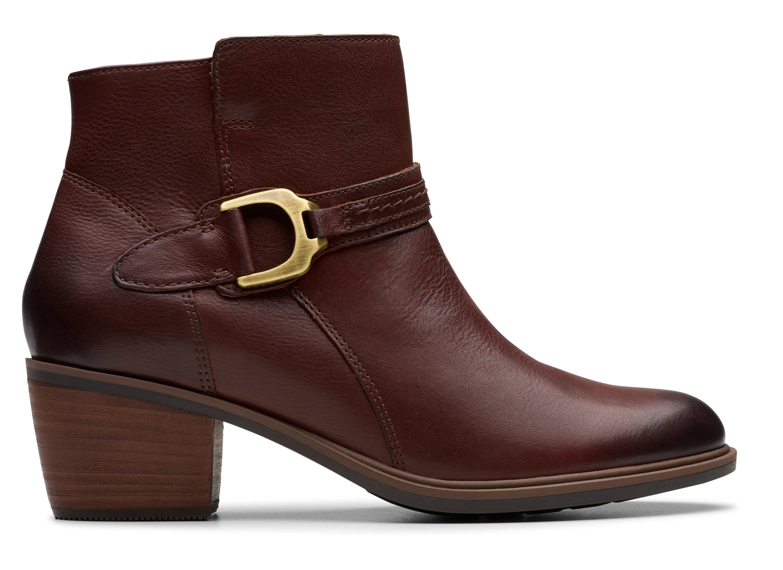 Neva Buckle Leather British Tan - Image 2