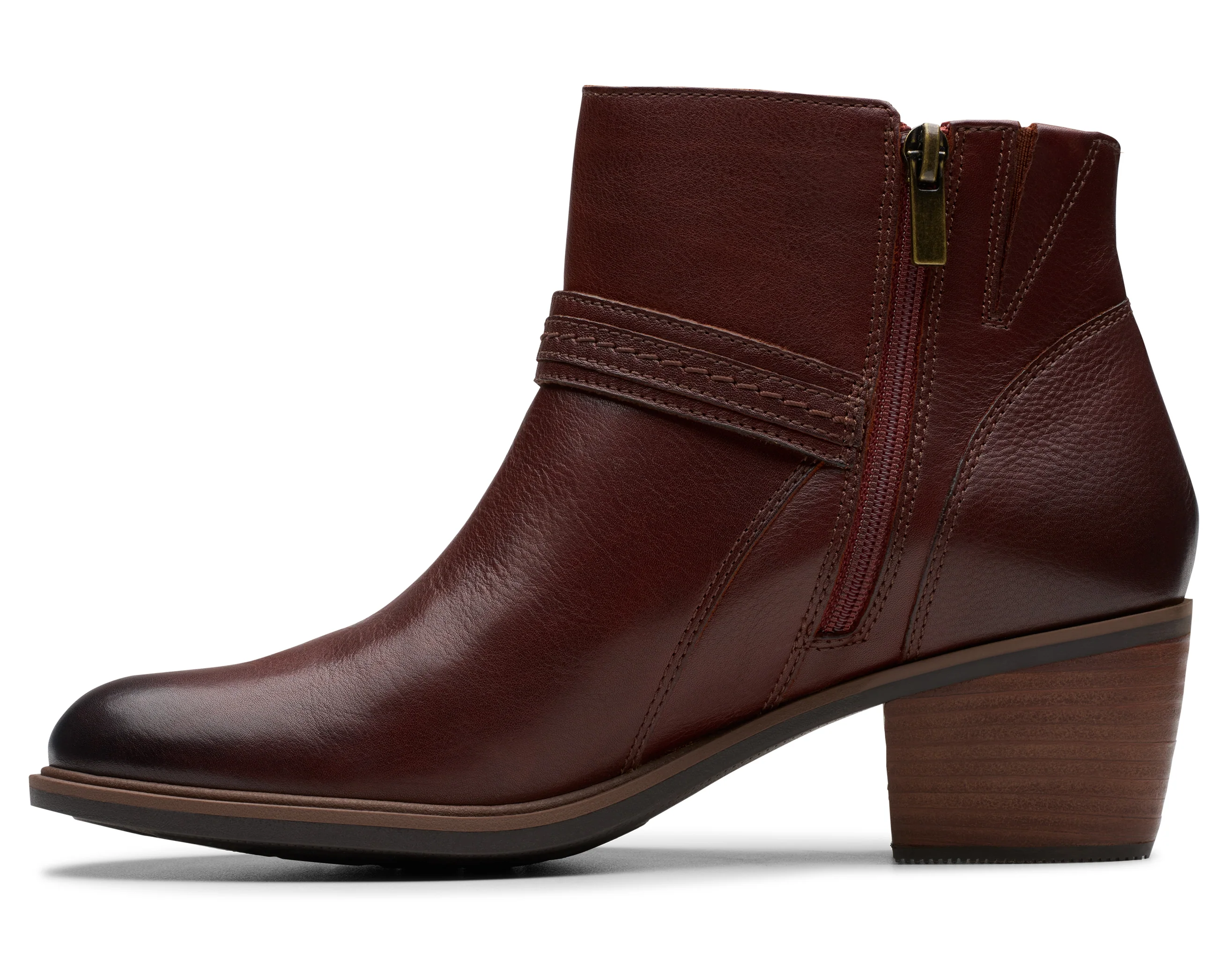 Neva Buckle Leather British Tan - Image 3