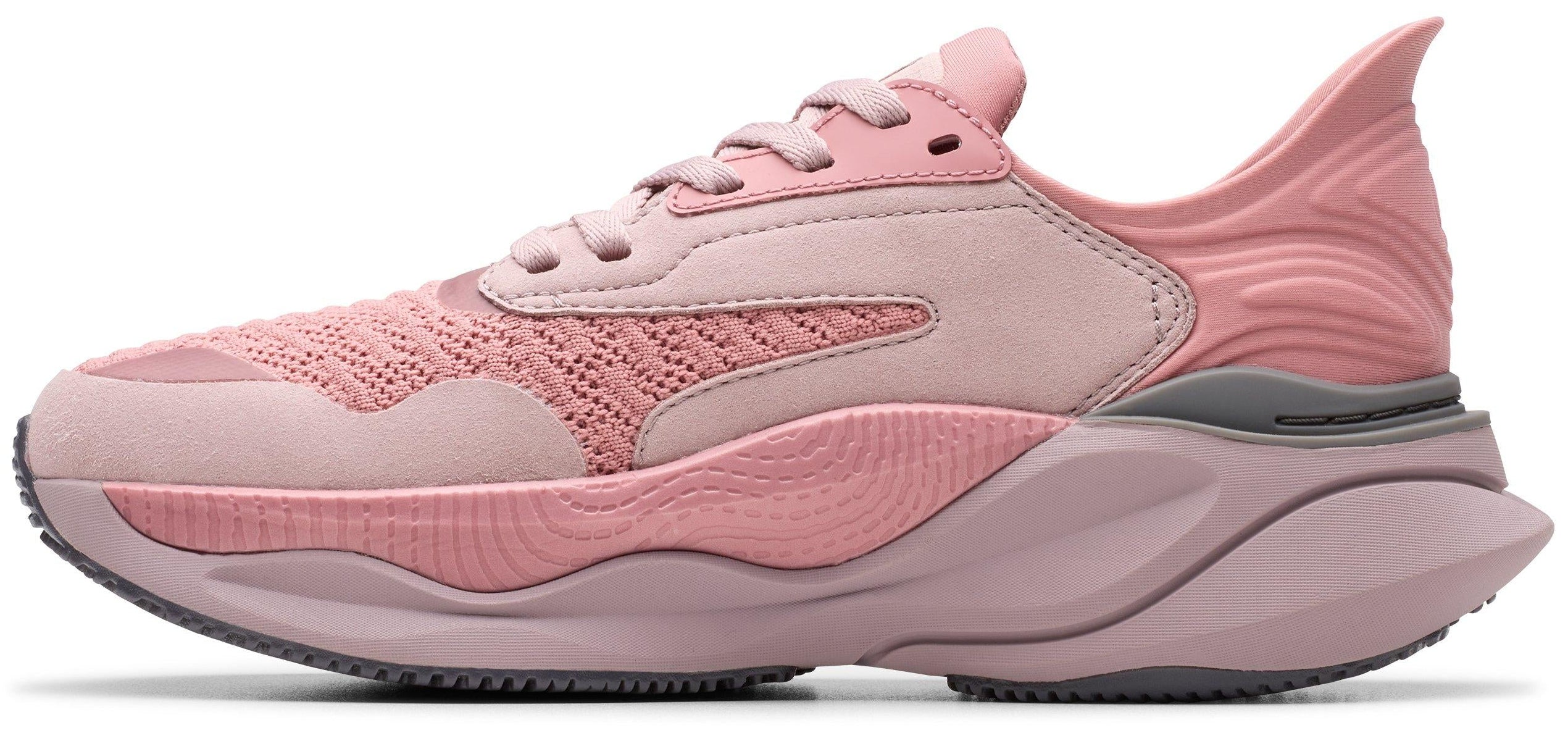 Clarks Pace Textile Dusty Rose Combi - Image 3