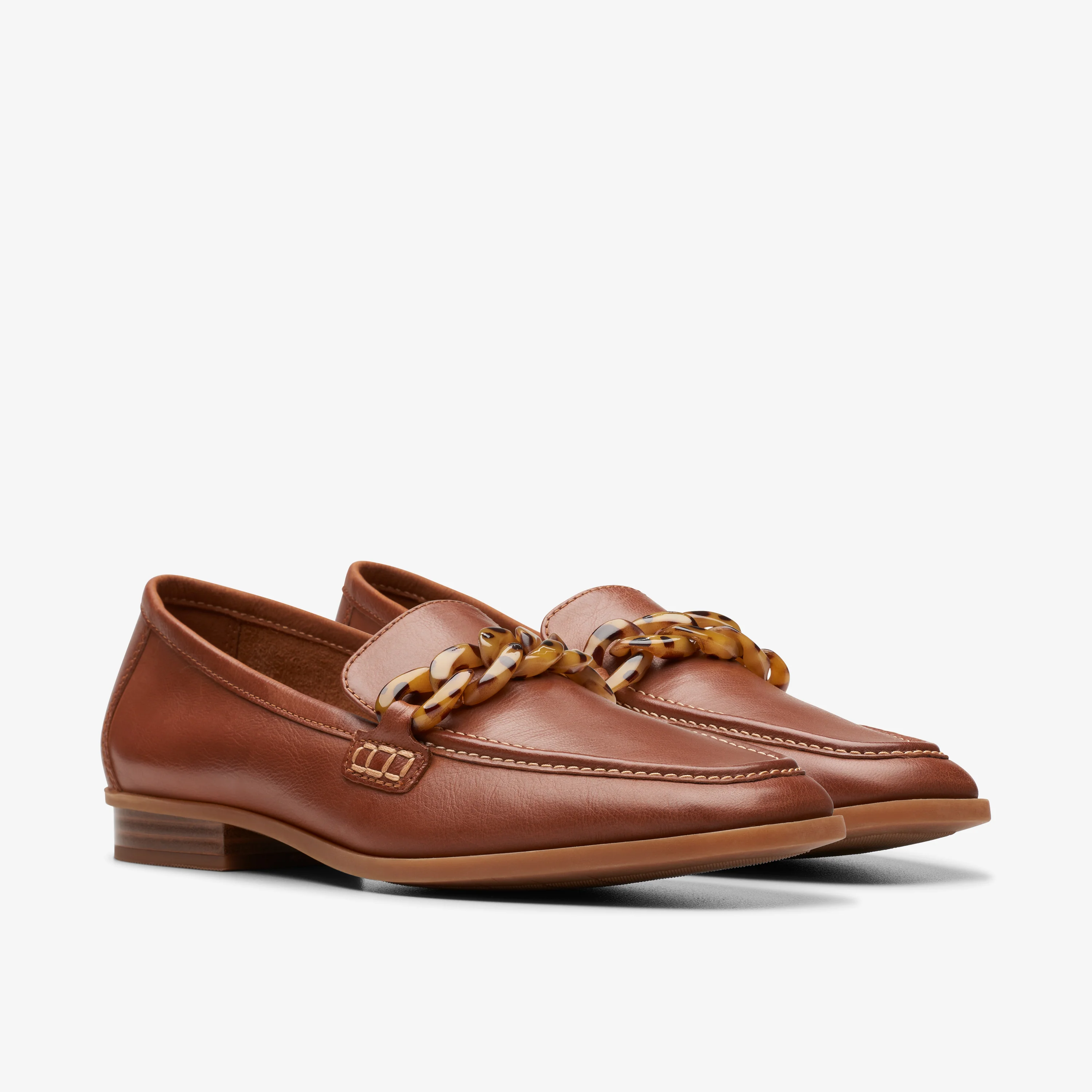 Sarafyna Iris Leather Tan Leather