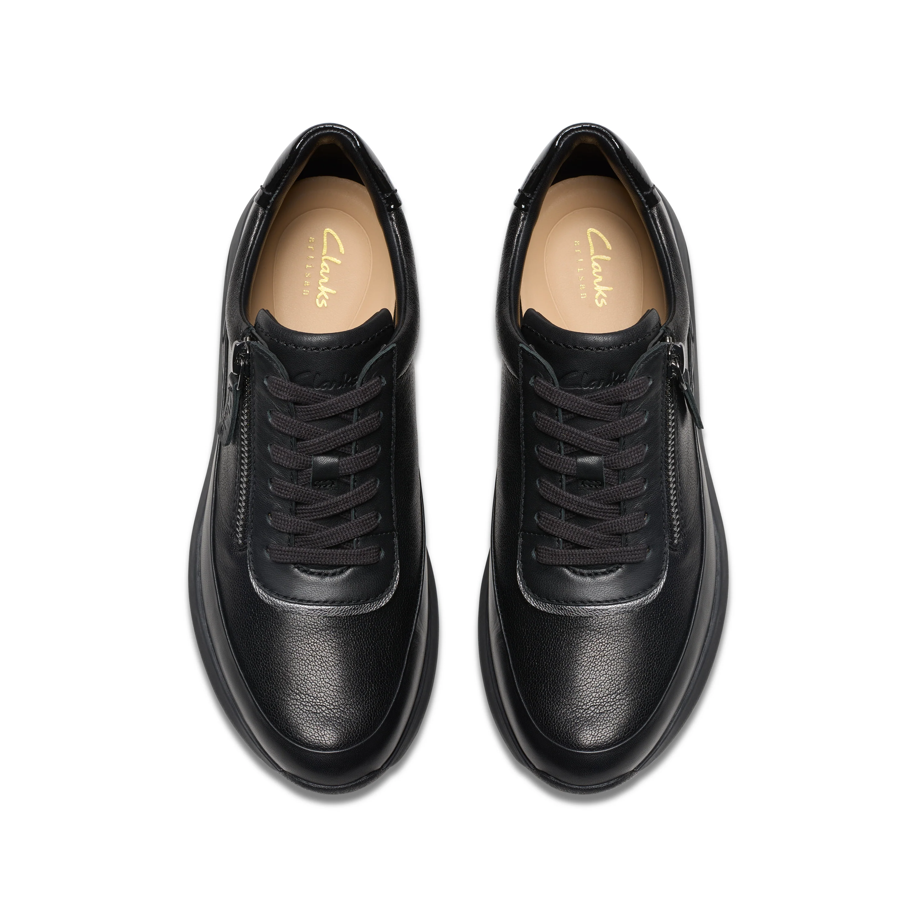 Tivoli Zip Leather Black Combi - Image 4