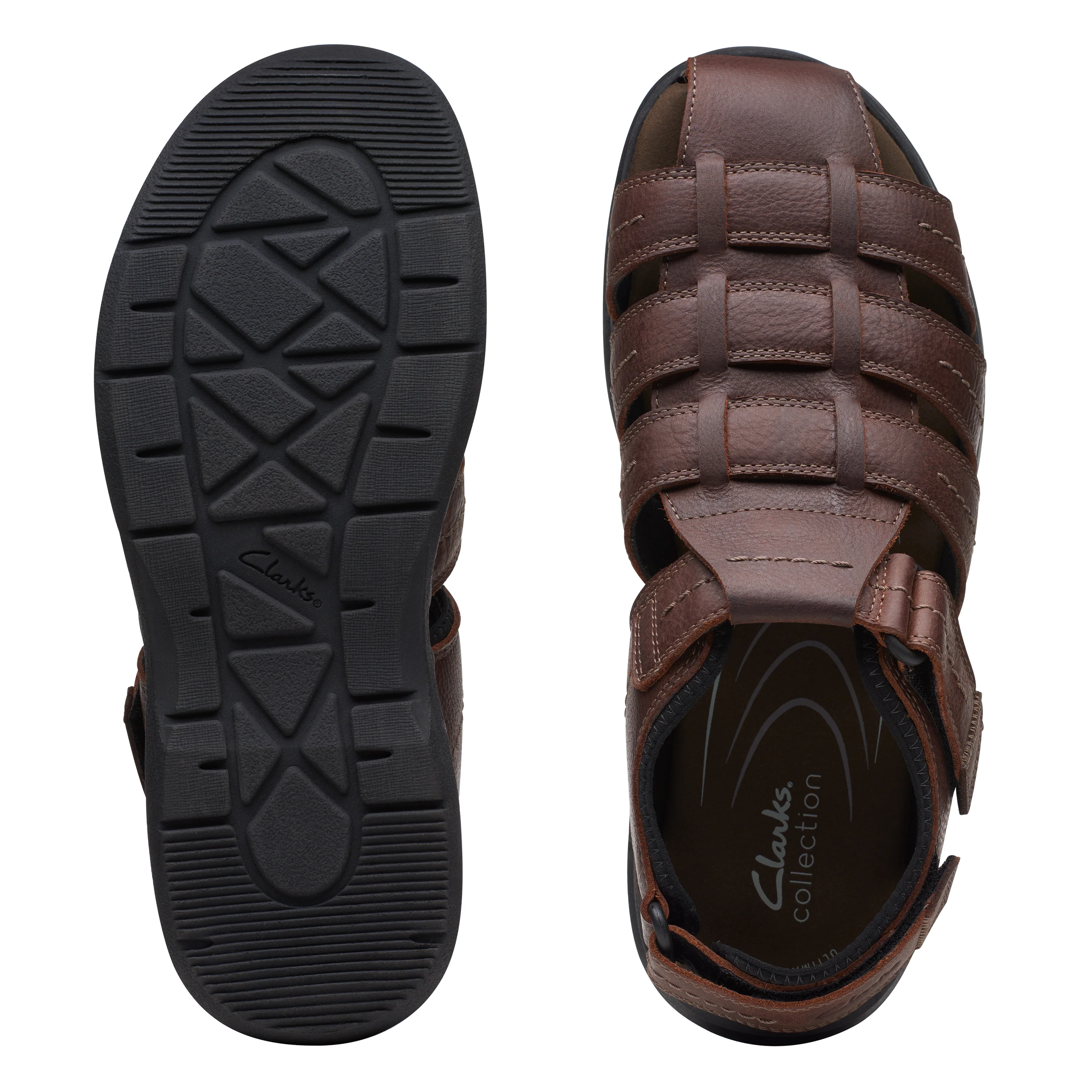 Walkford Fish Leather Brown Tumb - Image 6