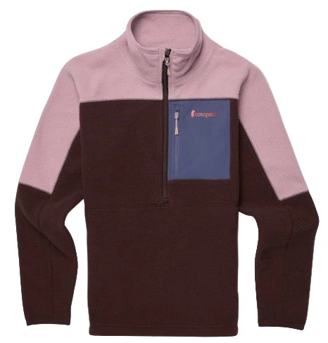 Abrazo Fleece Half-zip Jacket Quartz And Coffee - Image 2