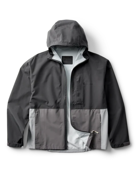 Cielo Rain Jacket Charcoal And Cinder