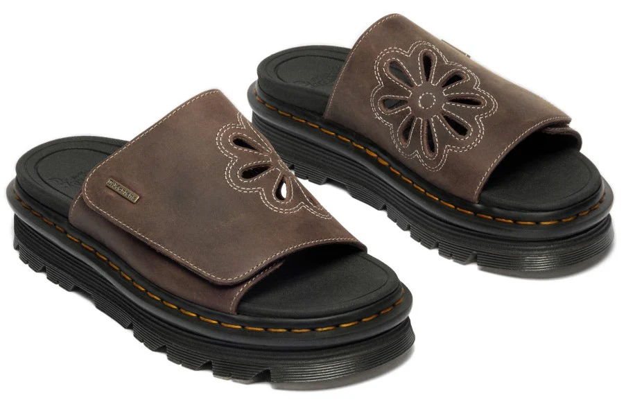 Zebzag Slide Brown - Image 2