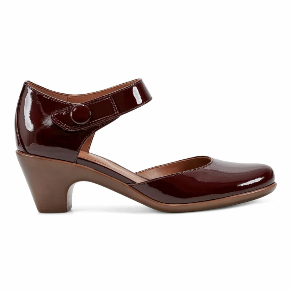 Clarice - Wine Red90025 - SFT Nappa Pat Red - Image 2