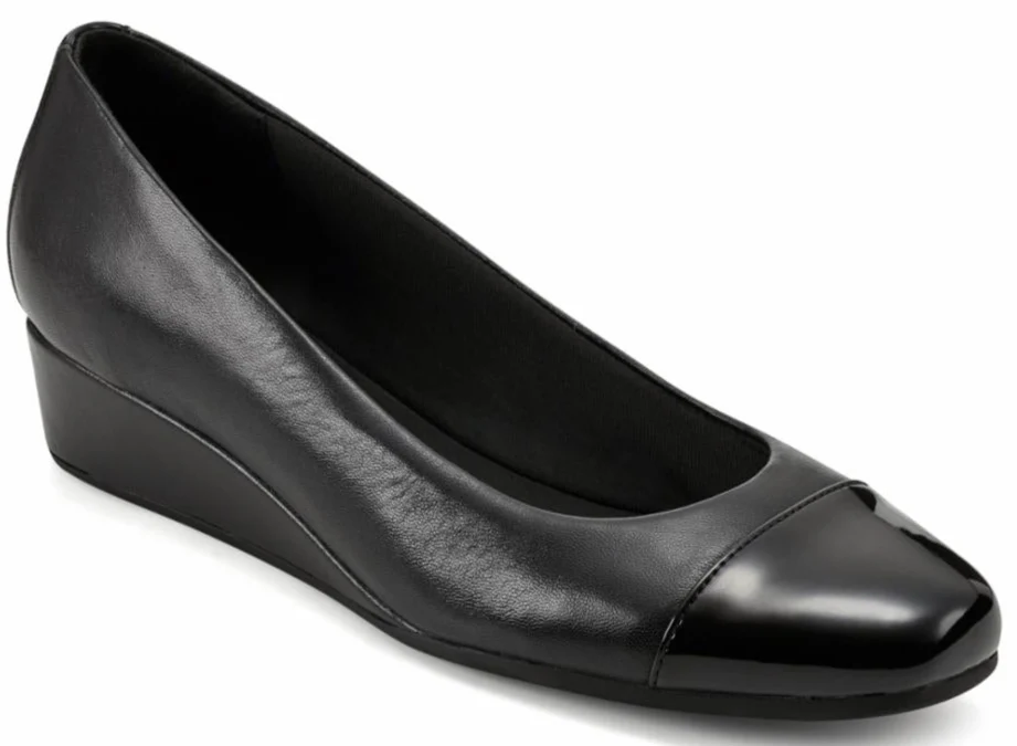 Gracey Leather Black