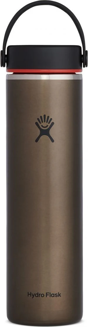 24oz Wide Mouth Trail Lightweight With Flexible Cap Obsidian
