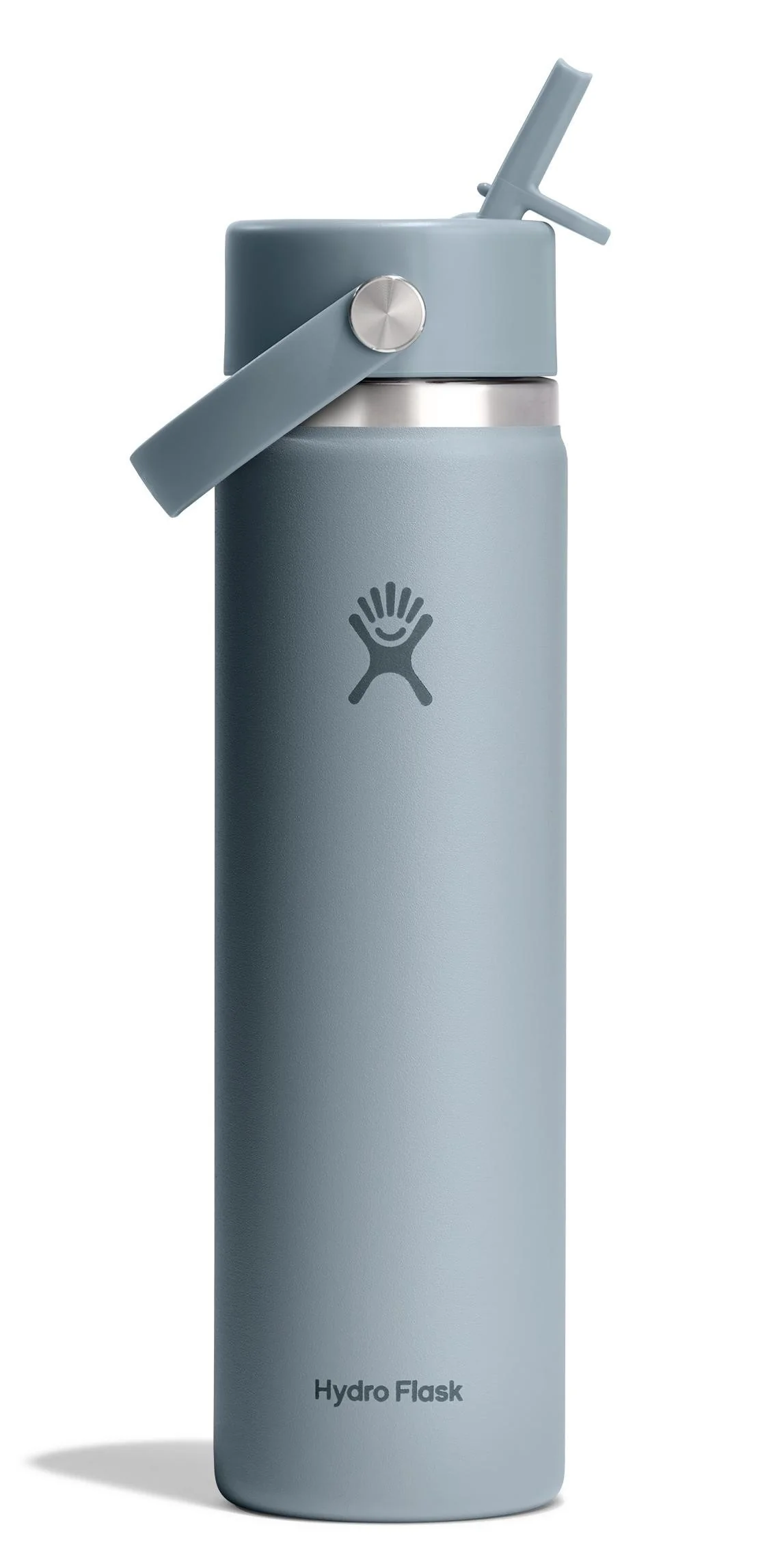24oz Wide Flex Straw Cap Shale Gray - Image 2