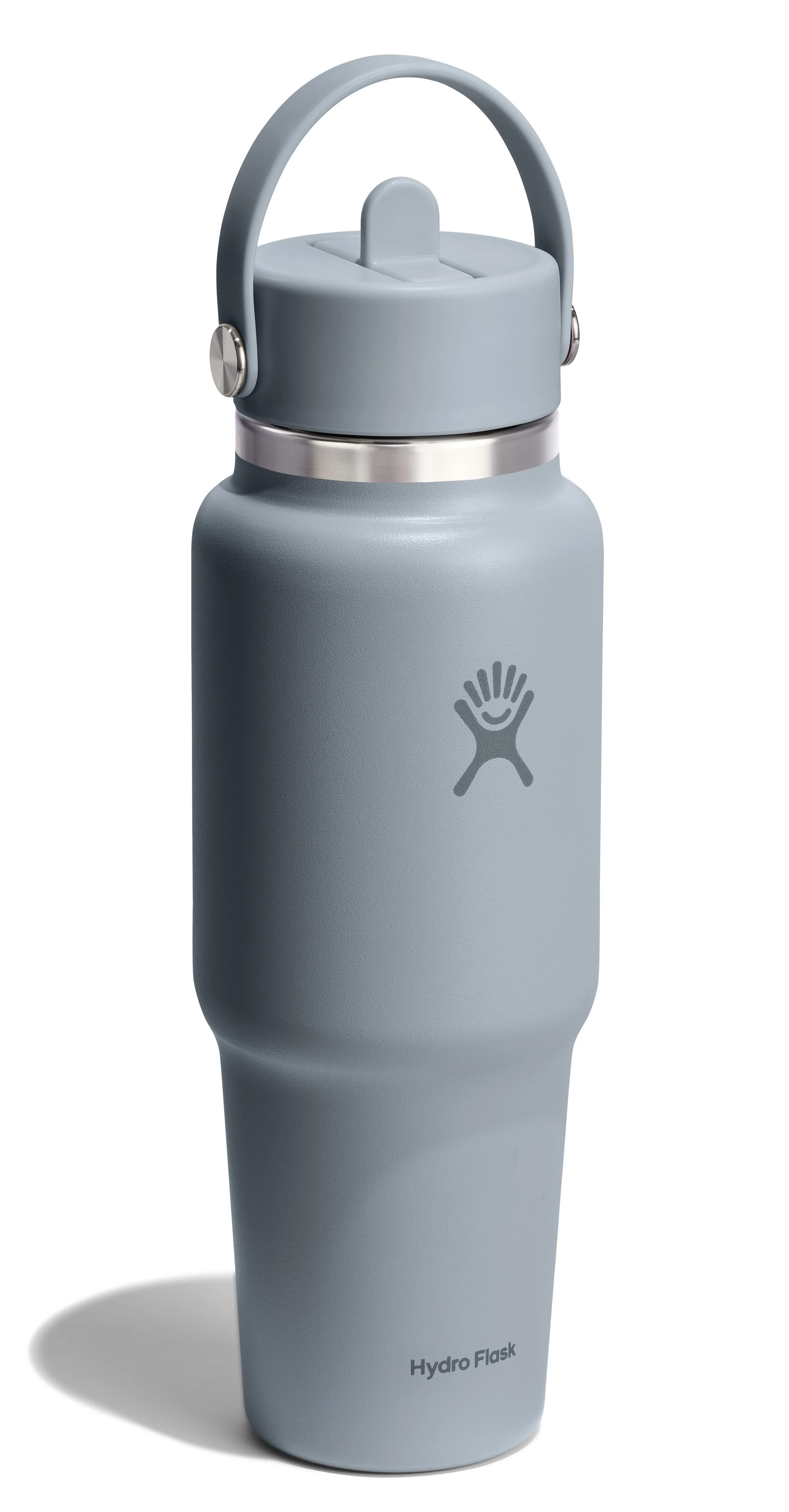 32oz Wide Flex Straw Travel Bottle Shale Gray