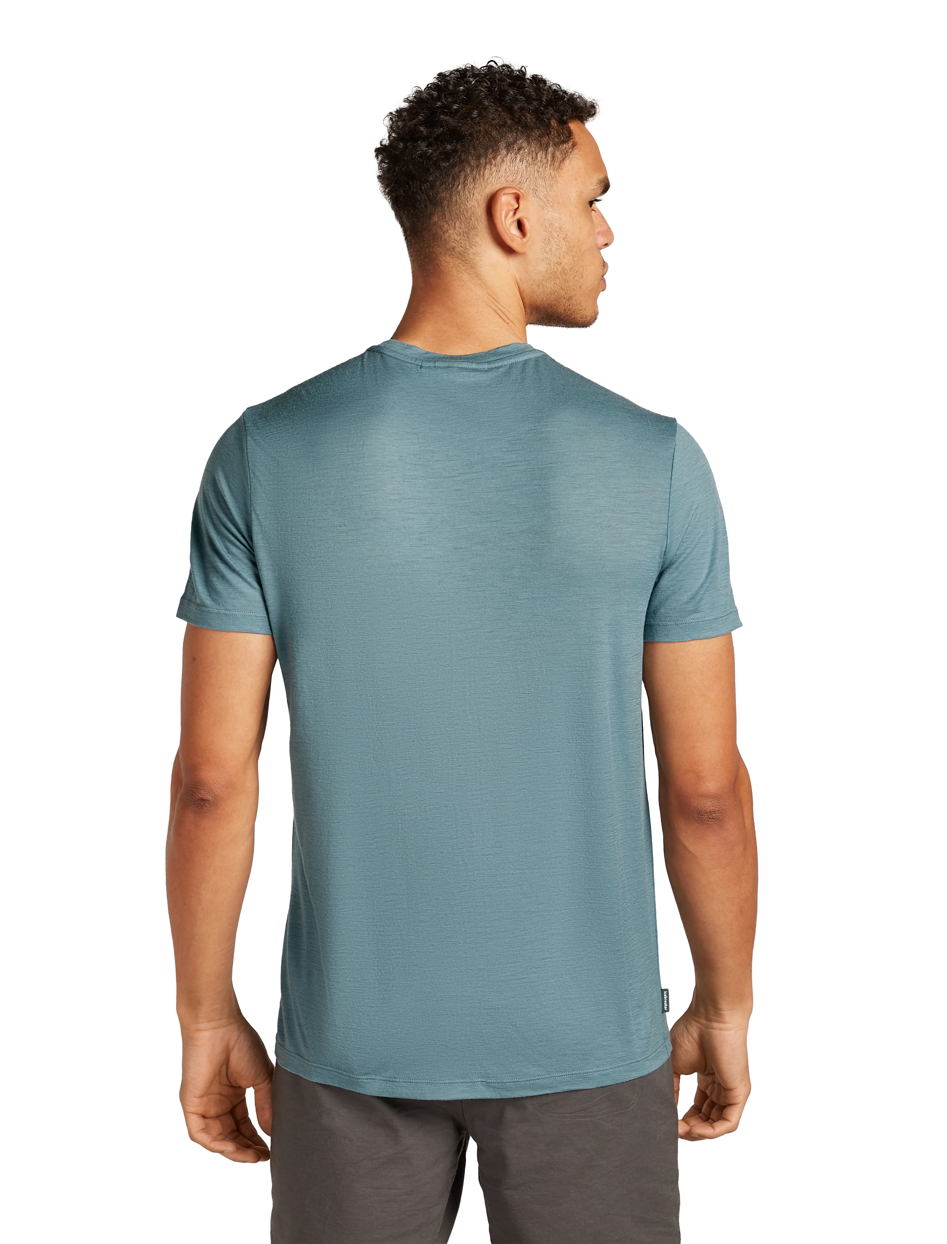 M Merino 150 Tech Lite SS Tee Polar Paddle Blue Ash - Image 2