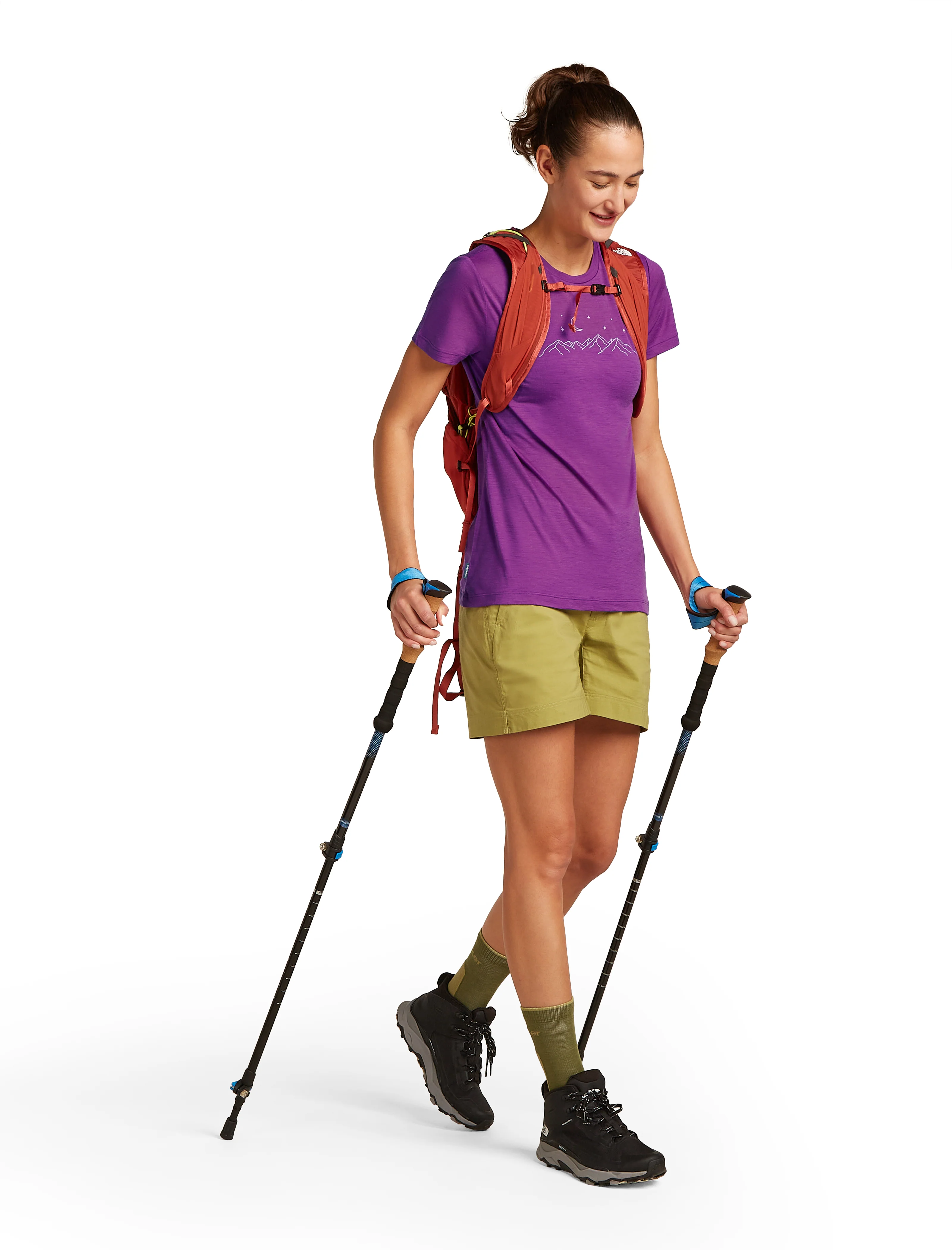 W Merino 150 Tech Lite SS Tee Sparkling Stars Passion - Image 5