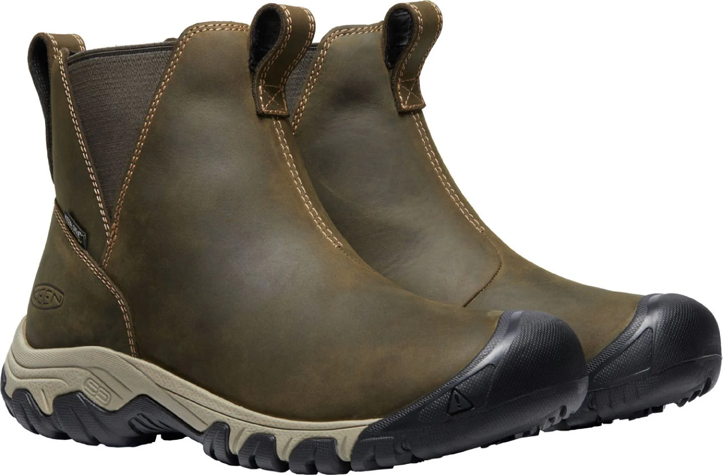 Greta Chelsea Waterproof Olive - Image 2