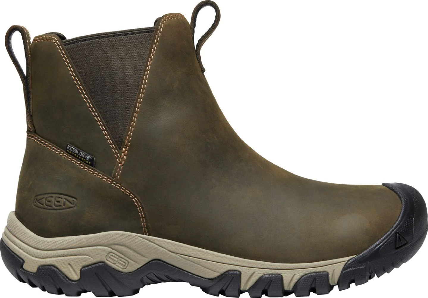 Greta Chelsea Waterproof Olive - Image 3