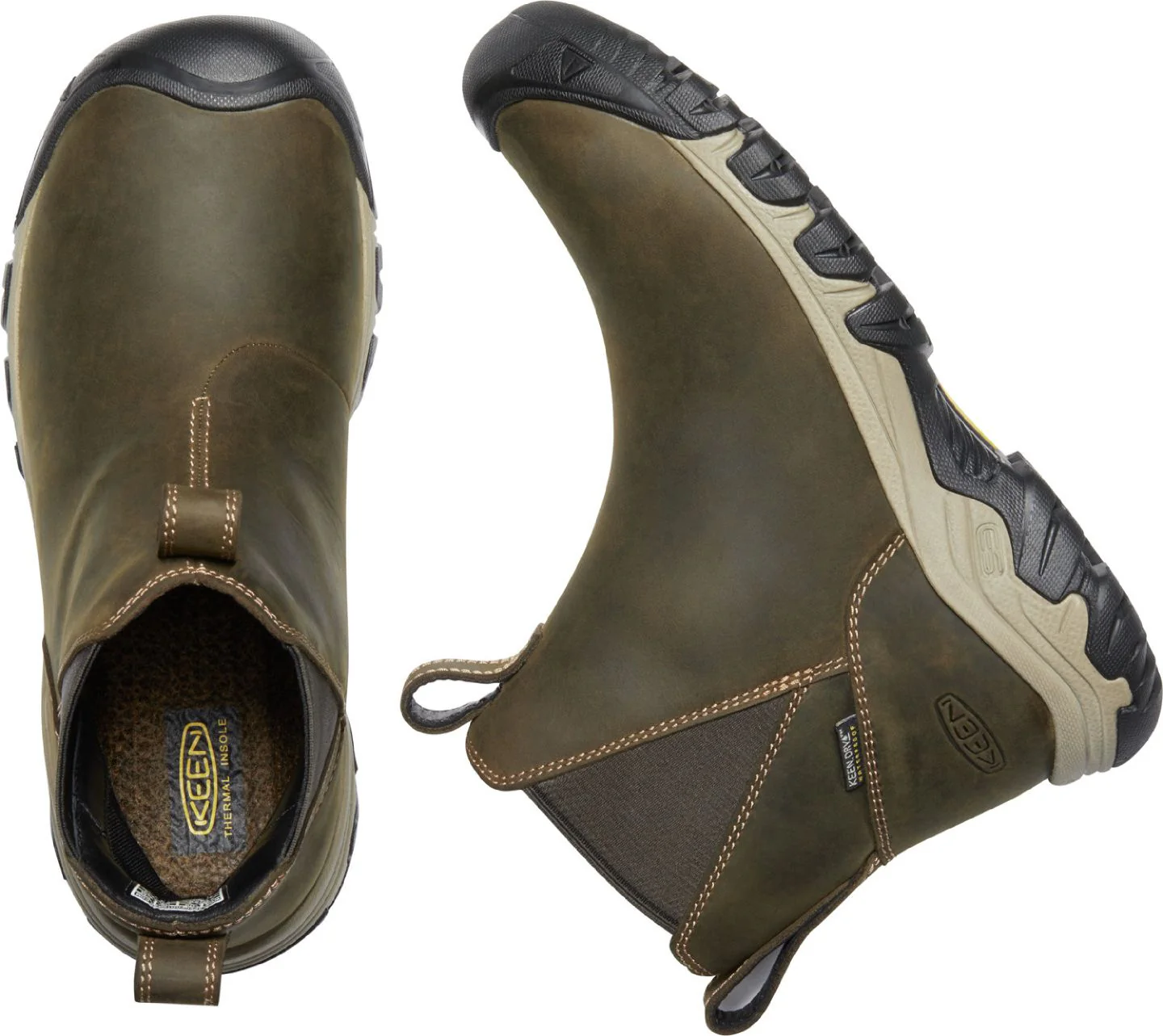 Greta Chelsea Waterproof Olive - Image 5