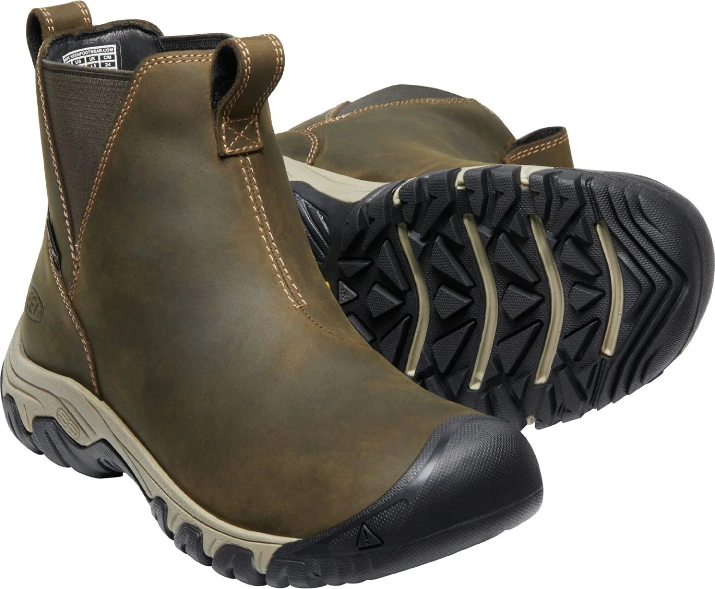 Greta Chelsea Waterproof Olive - Image 6