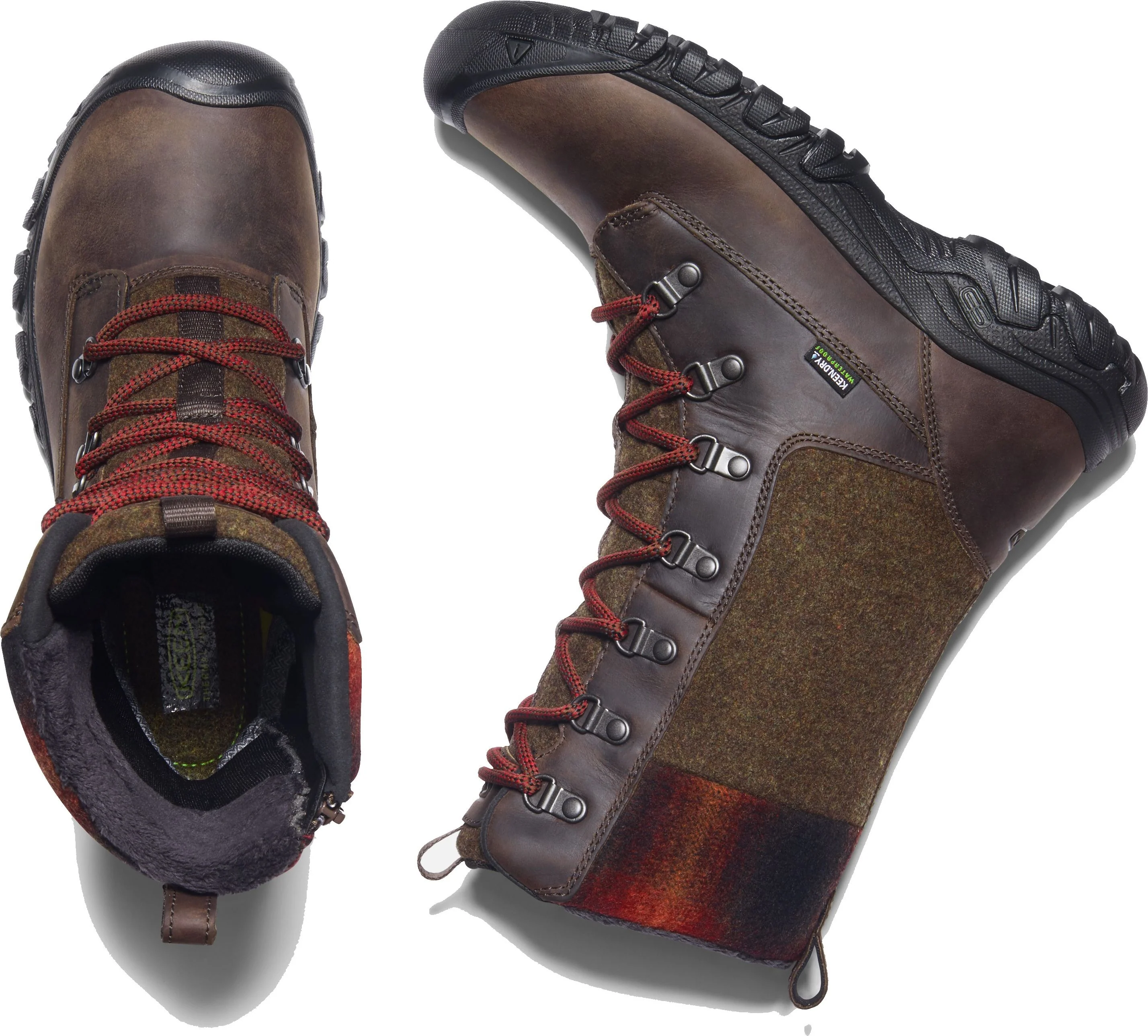 Greta Tall Boot Waterproof Chestnut - Image 5