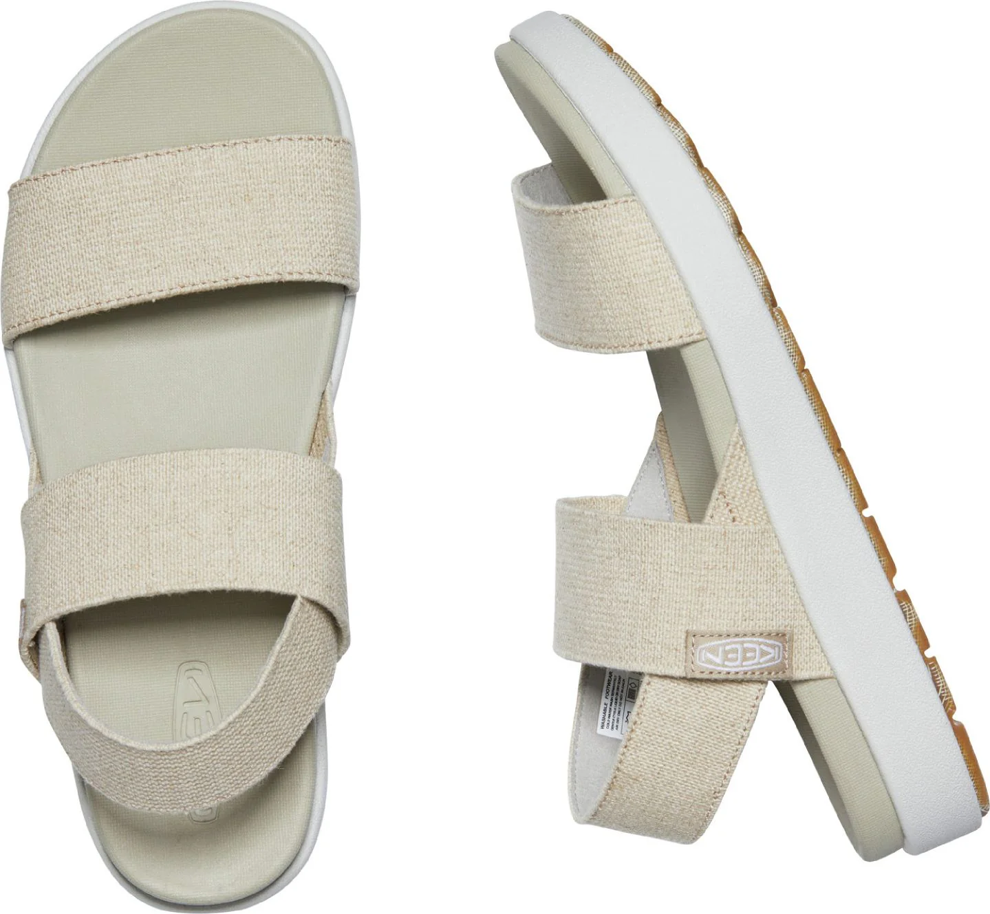 Women's Elle Backstrap Natural Hemp - Image 3