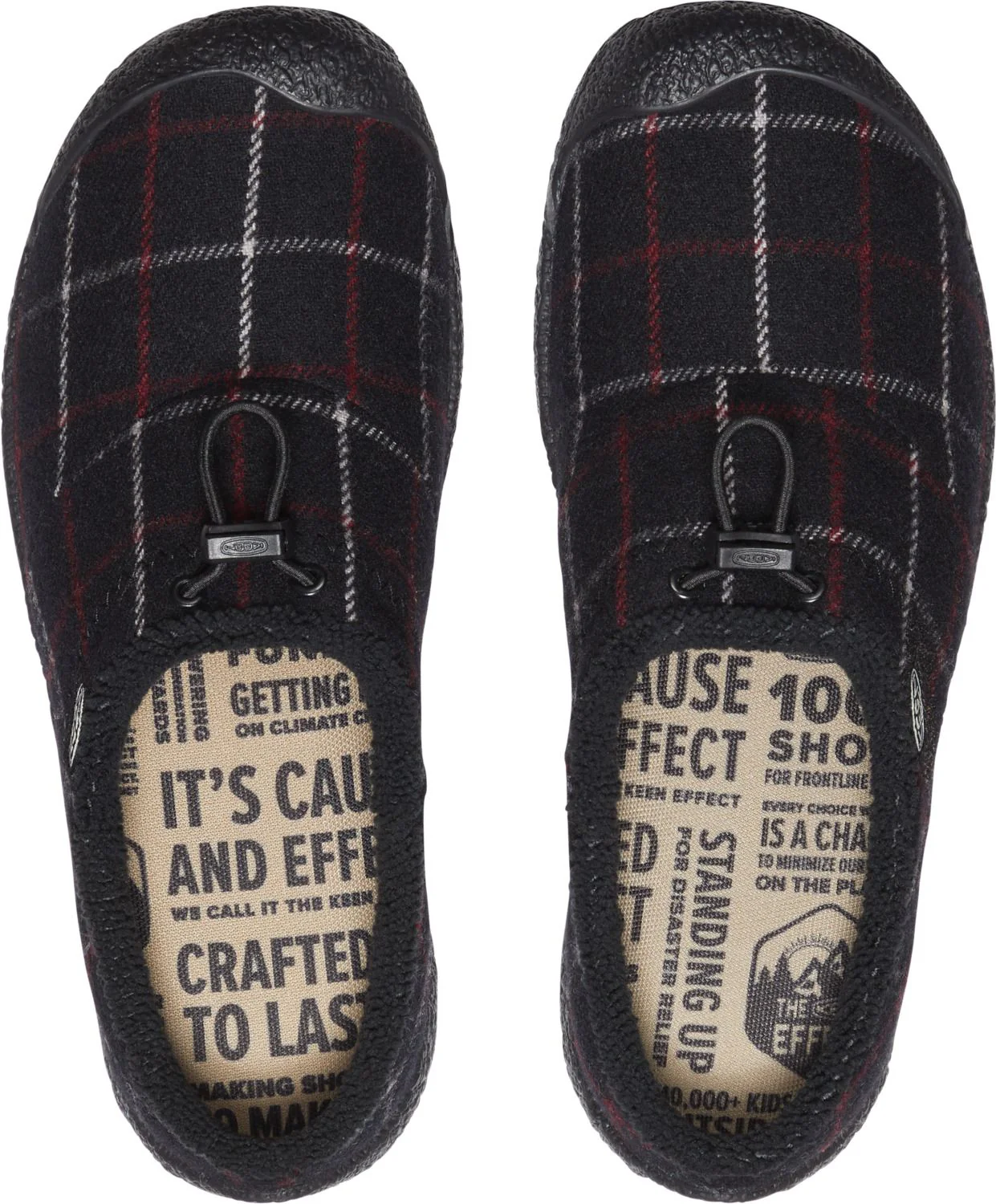 W Howser III Slide Black Plaid - Image 6