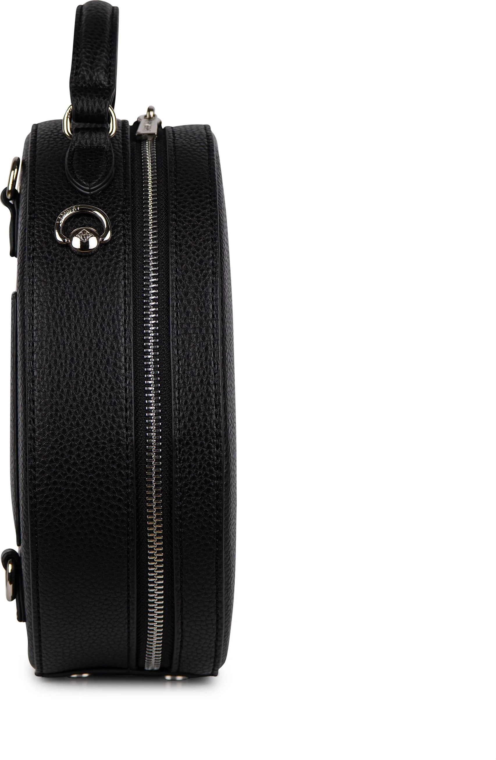 3 In 1 Handbag Black Pebble - Image 3