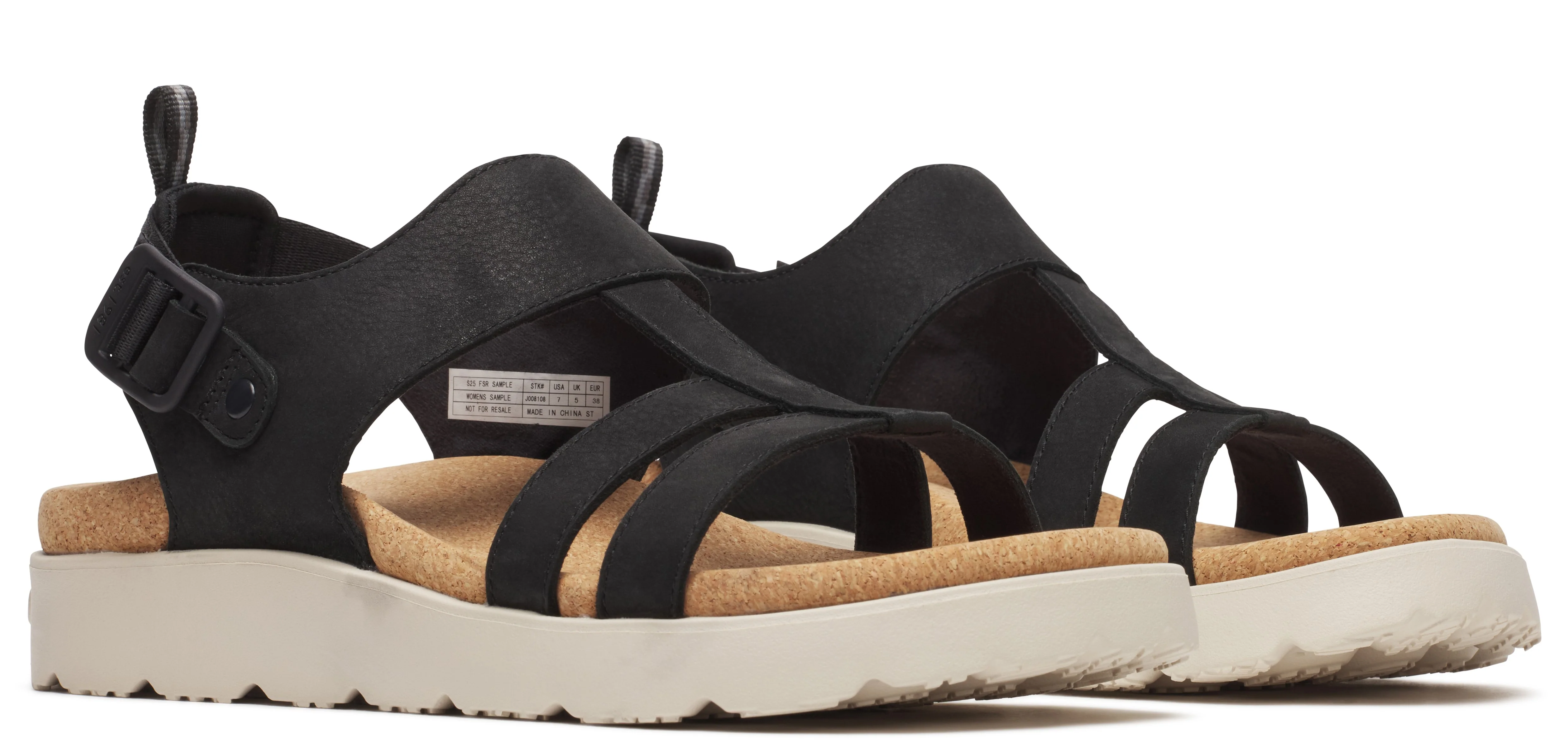 Women's Fleur Backstrap Black - Image 3