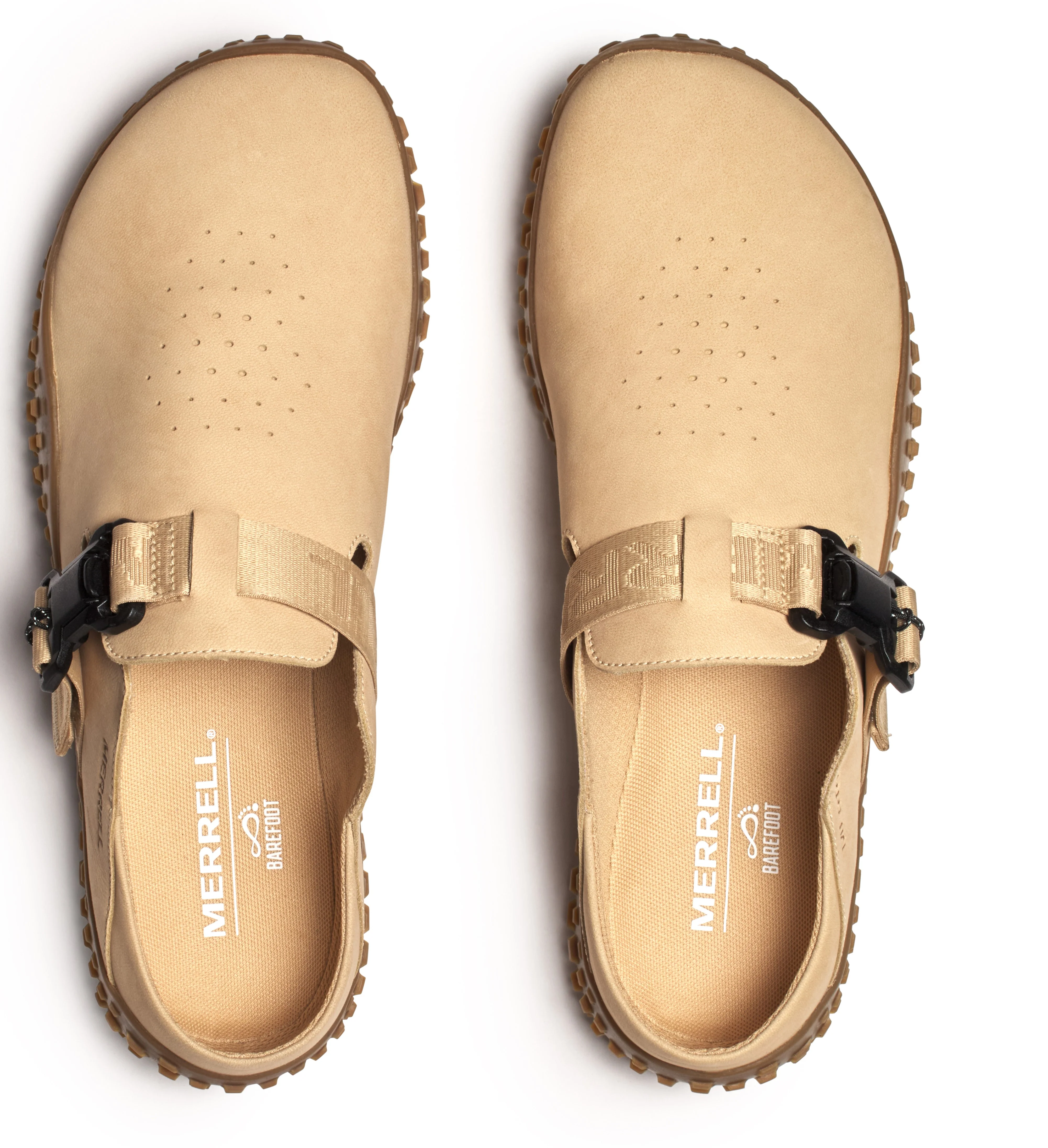 Men's Wrapt Slide Nubuck Latte - Image 5