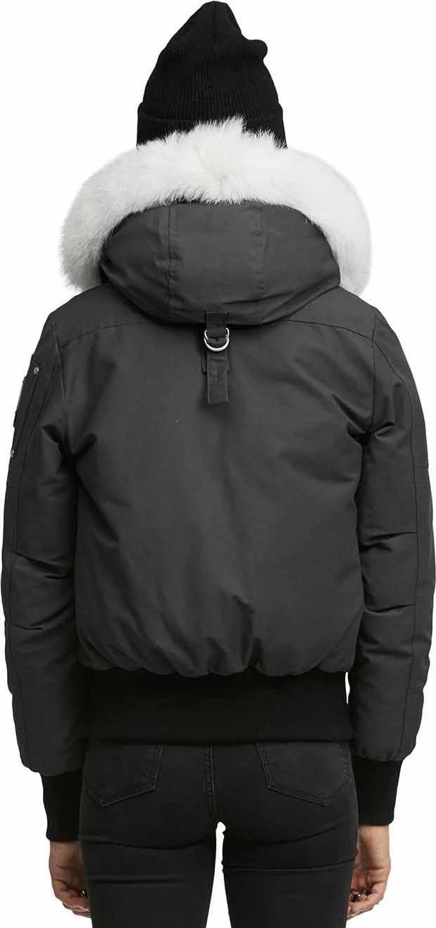 Ladies Debbie Bomber Granite-natural - Image 3