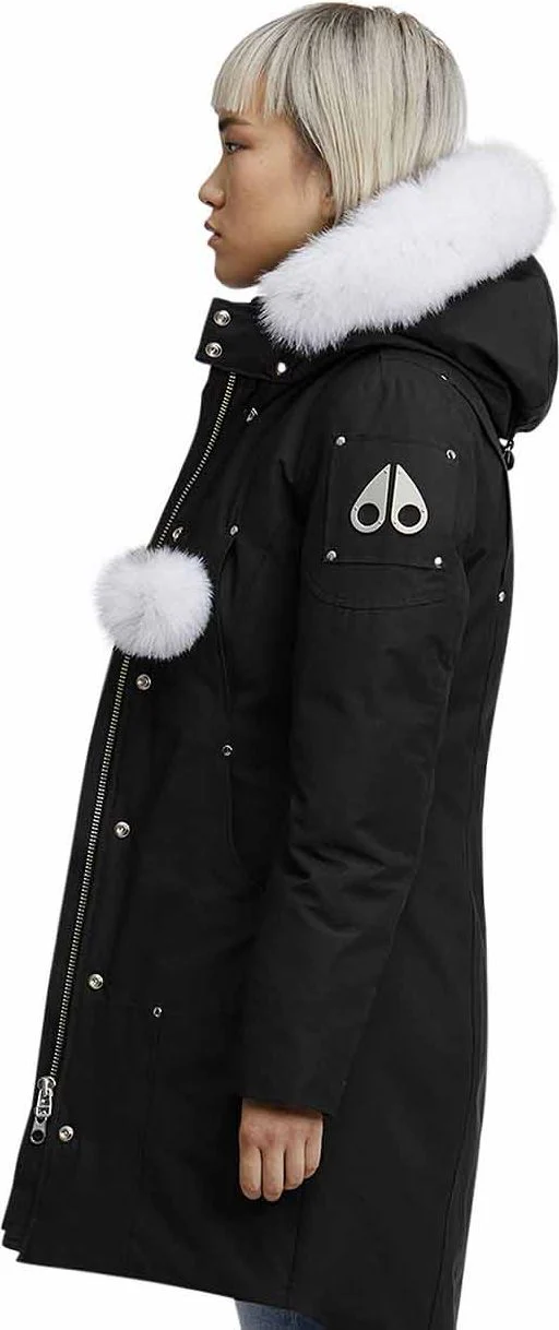 Ladies Stirling Parka Black-natural - Image 2