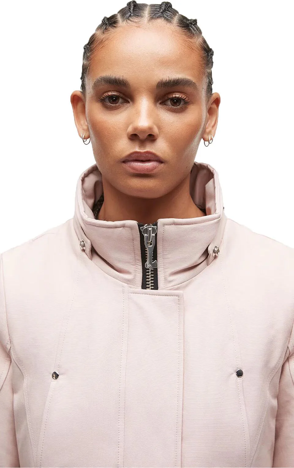 L Stirling Parka Rose Smoke Rose Smoke - Image 3