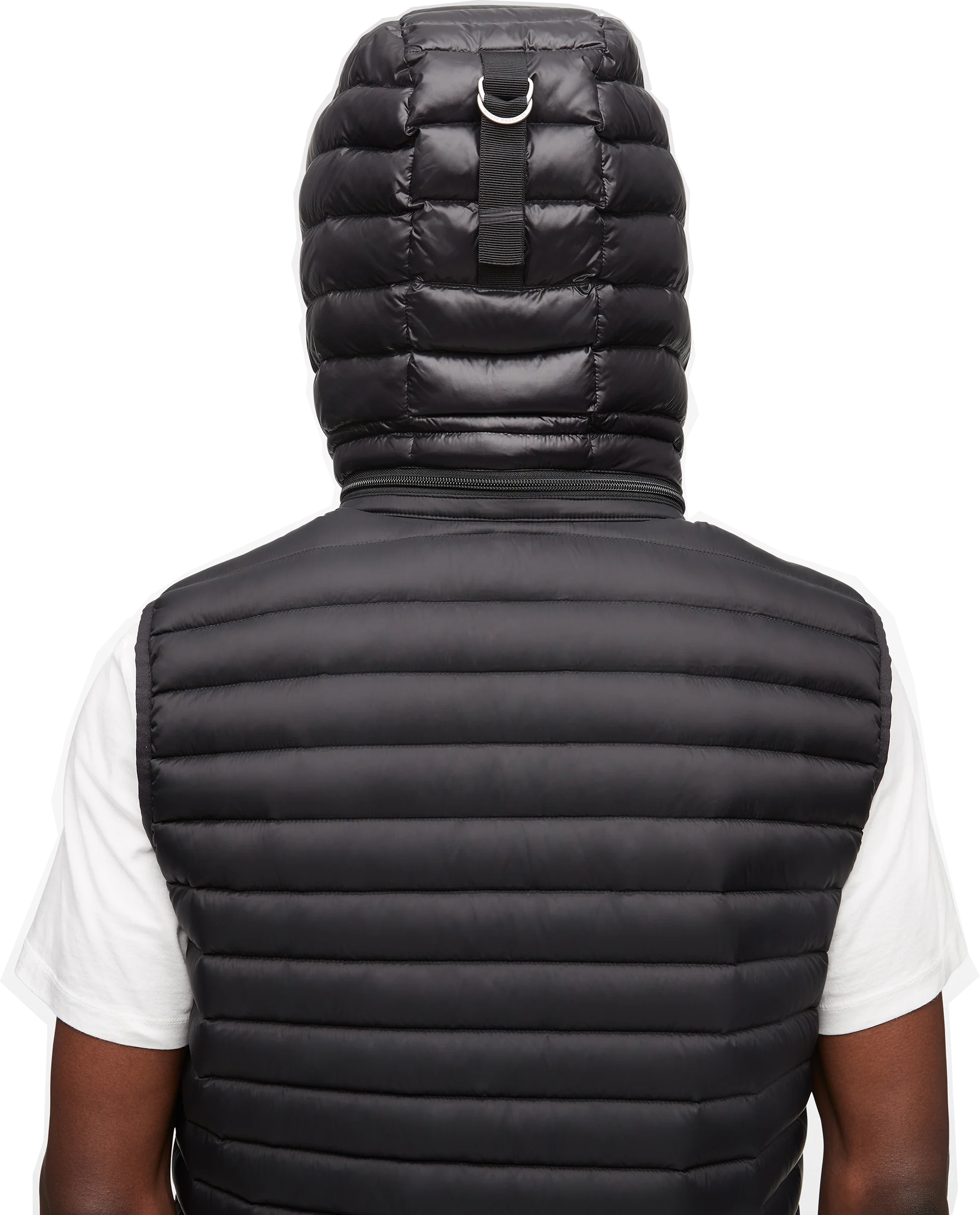M Air Down Vest Black - Image 4
