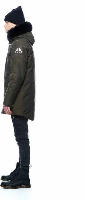 Men's Stirling Parka Army-black - Image 2