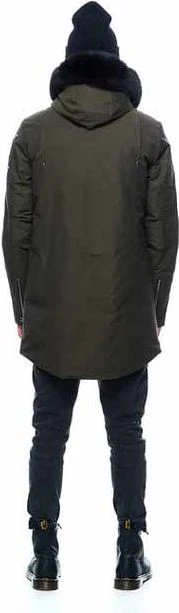 Men's Stirling Parka Army-black - Image 3