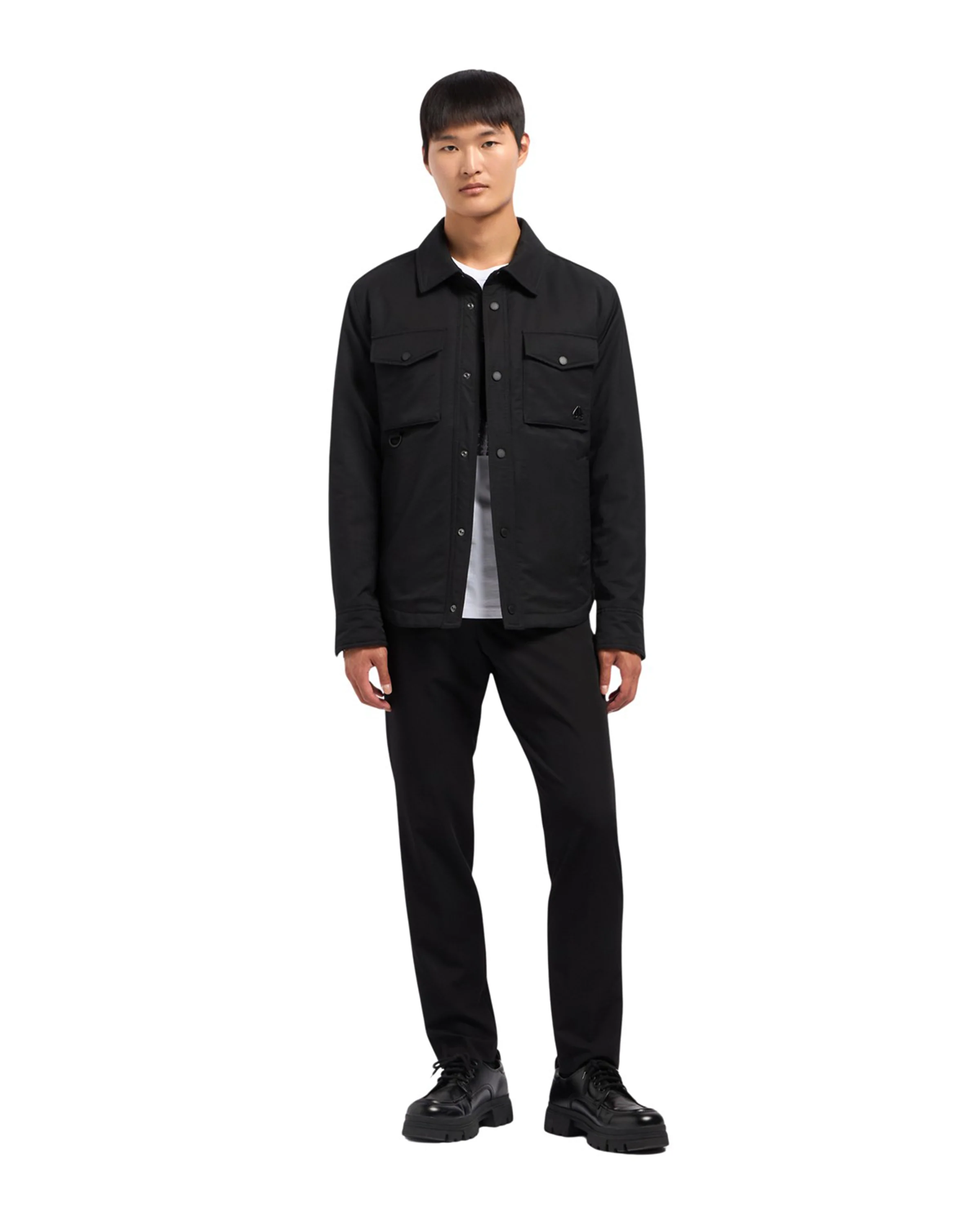 West Shirt Jacket Black - Image 3