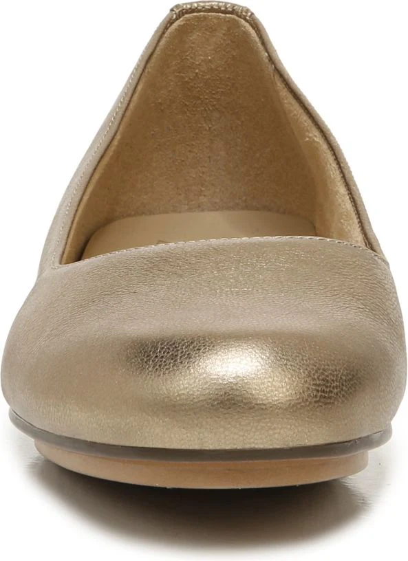 Maxwell Light Gold Leather - Wide - Image 3