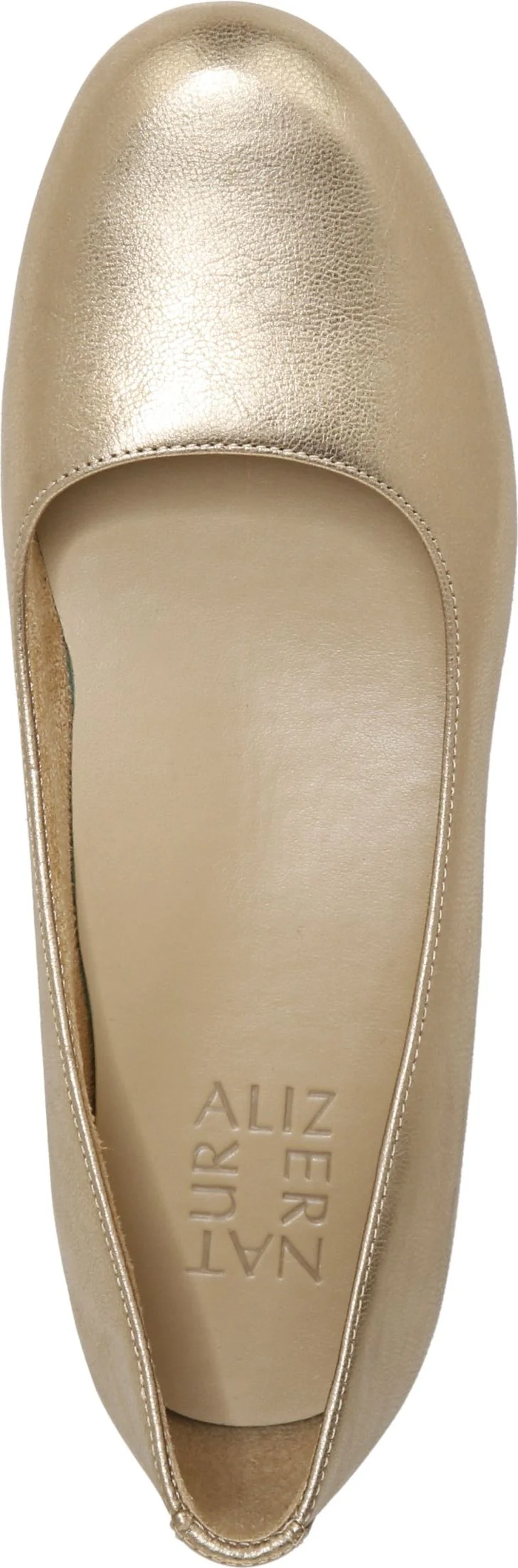 Maxwell Light Gold Leather - Wide - Image 5