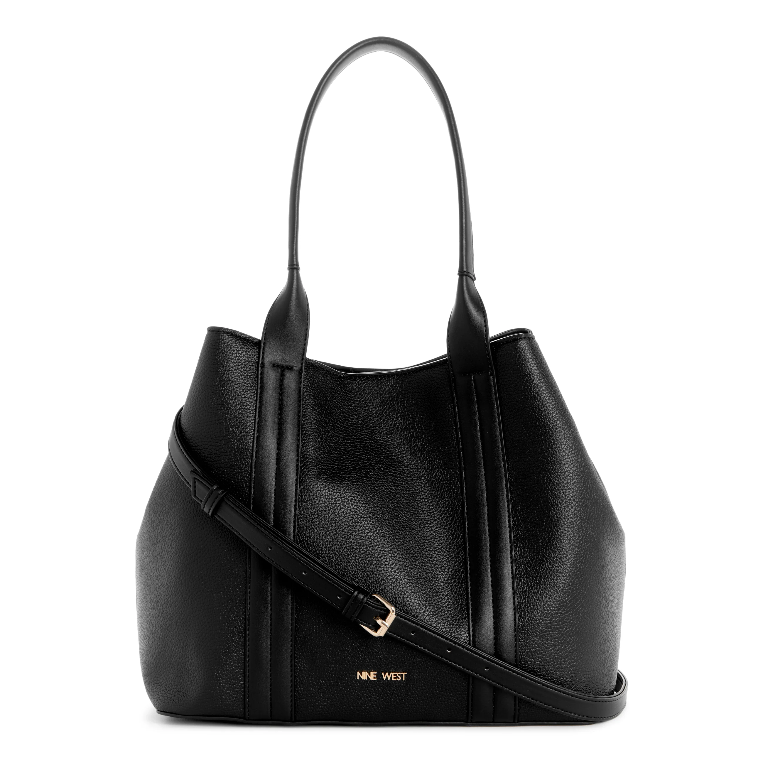 Kyndall Trap Tote W/Pouch Black - Image 3