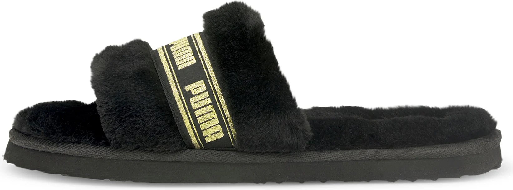 Puma Fluff Black/Gold - Image 2