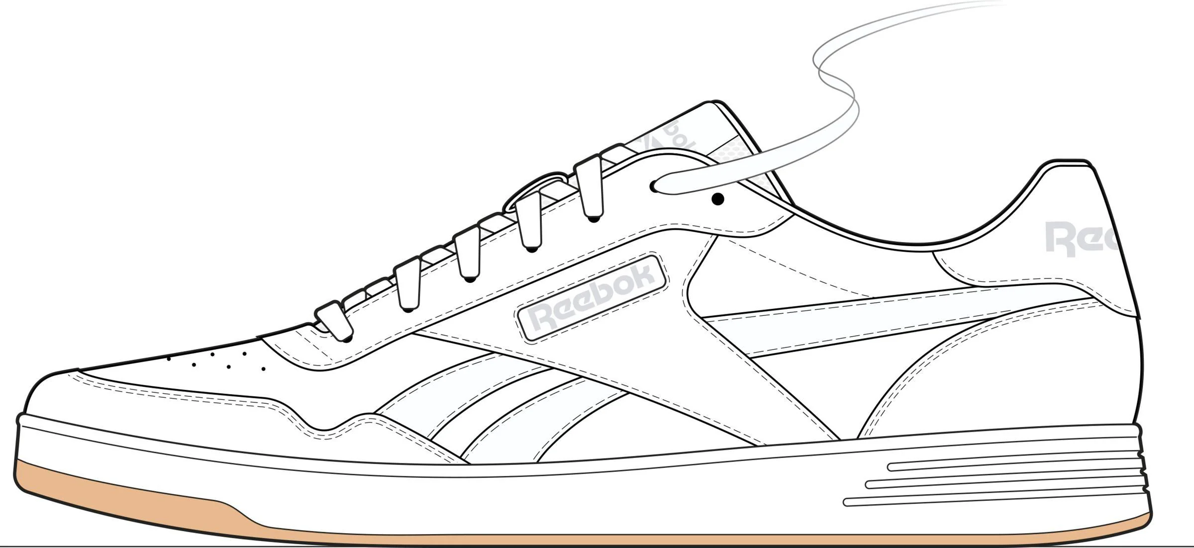 Reebok Court Advance White - Image 2