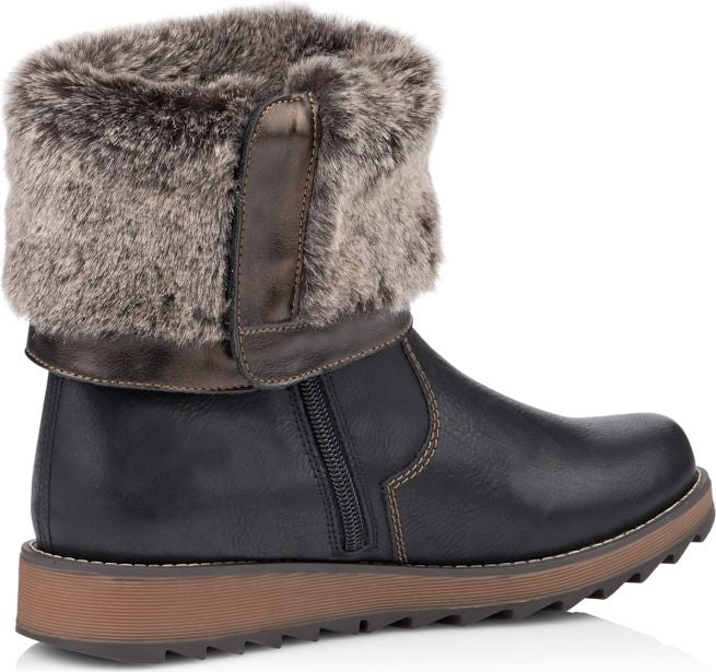 Black Fold Down Boot - Image 4