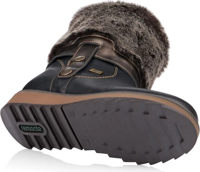 Black Fold Down Boot - Image 6
