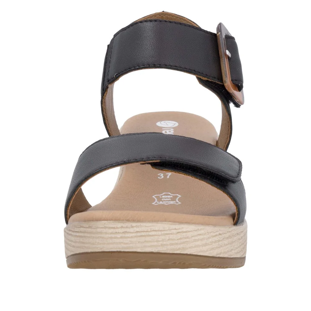Black Heeled Sandal - Image 6