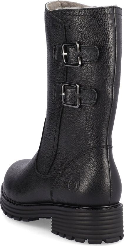 Black Mid Warm Boot - Image 5
