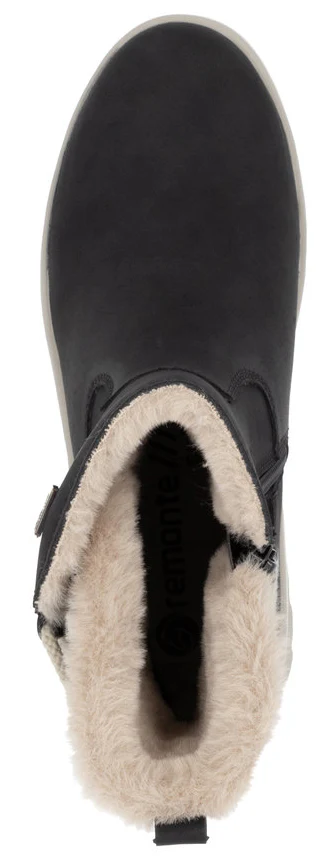Black Warmlined Side Zip Boot - Image 6
