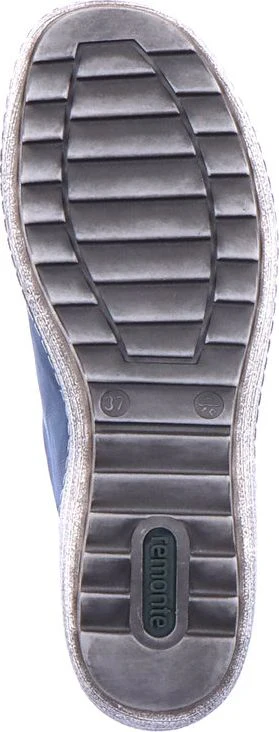 Blue Lace Up With Side Zip - Image 7