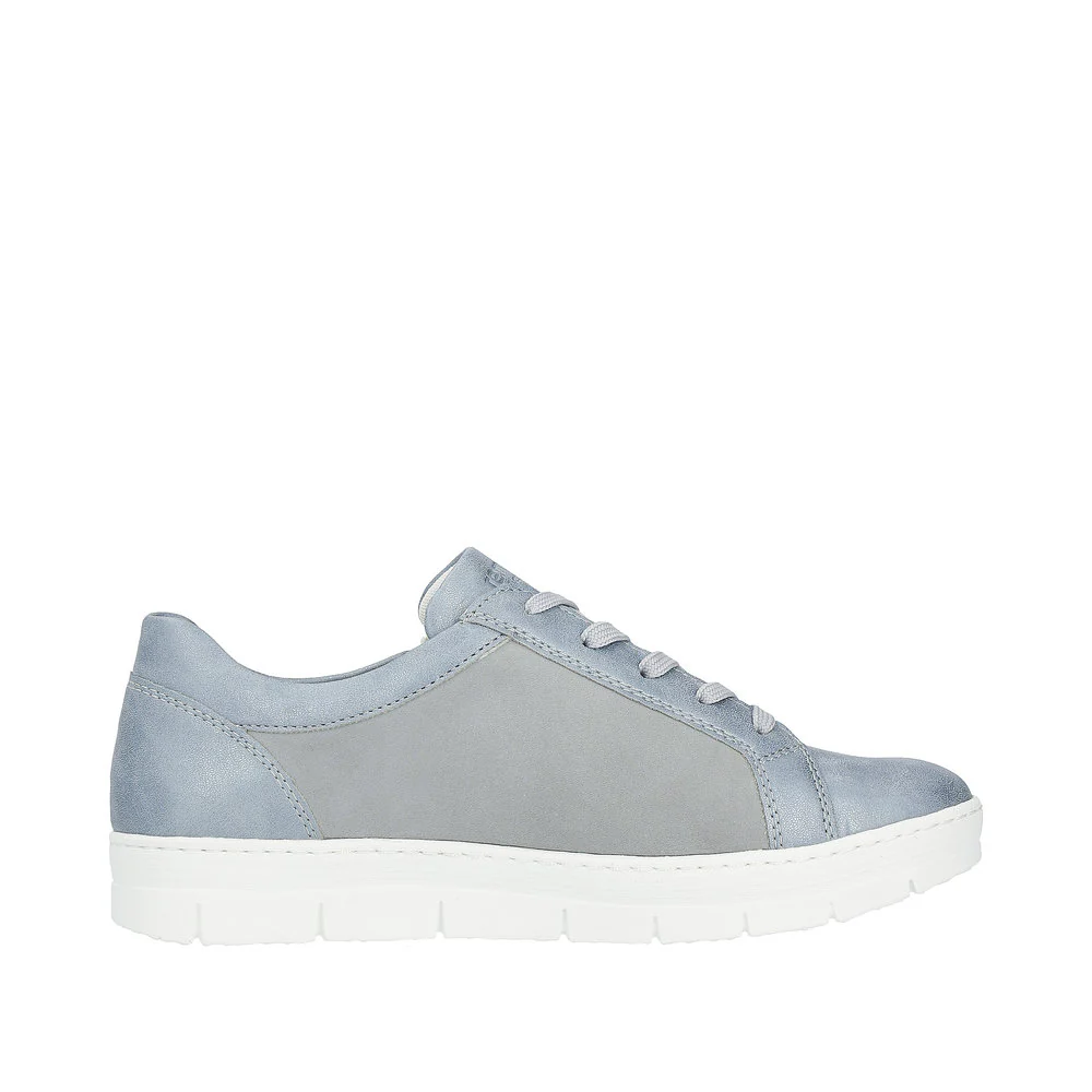 Blue Silver Lace Up - Image 2