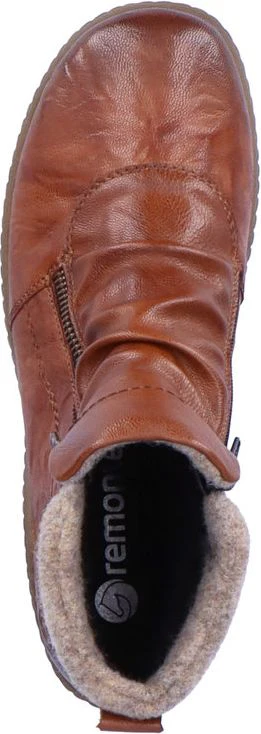 Brown Ruched Side Zip - Image 6