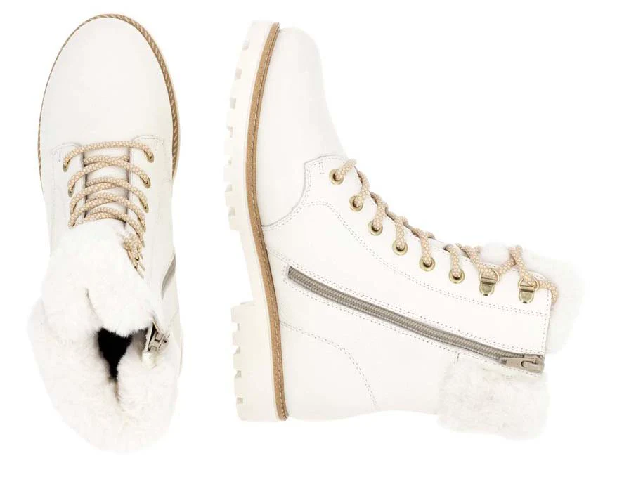 Dirtywhite Warmlined Lace Up Boot - Image 9