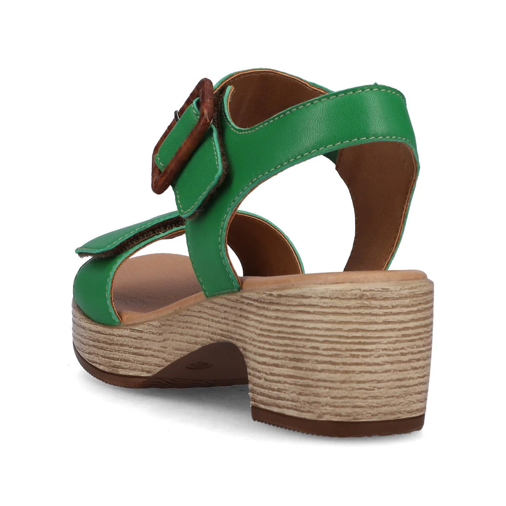 Green Heeled Sandal - Image 5
