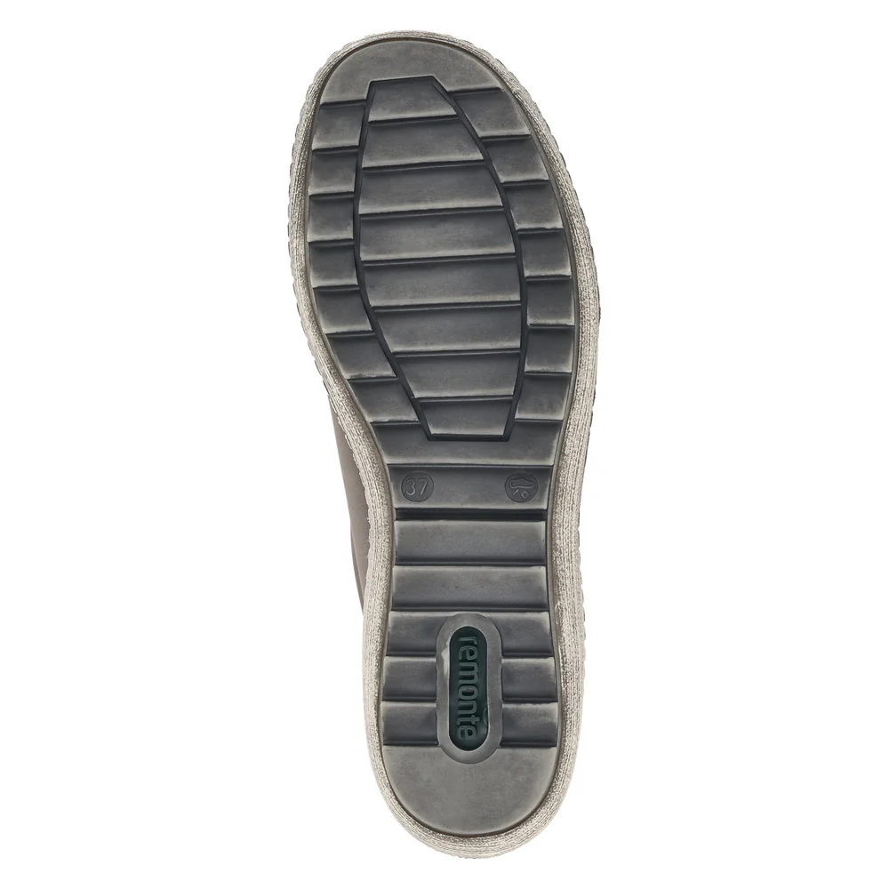 Grey Lace Shoe Side Zip - Image 7