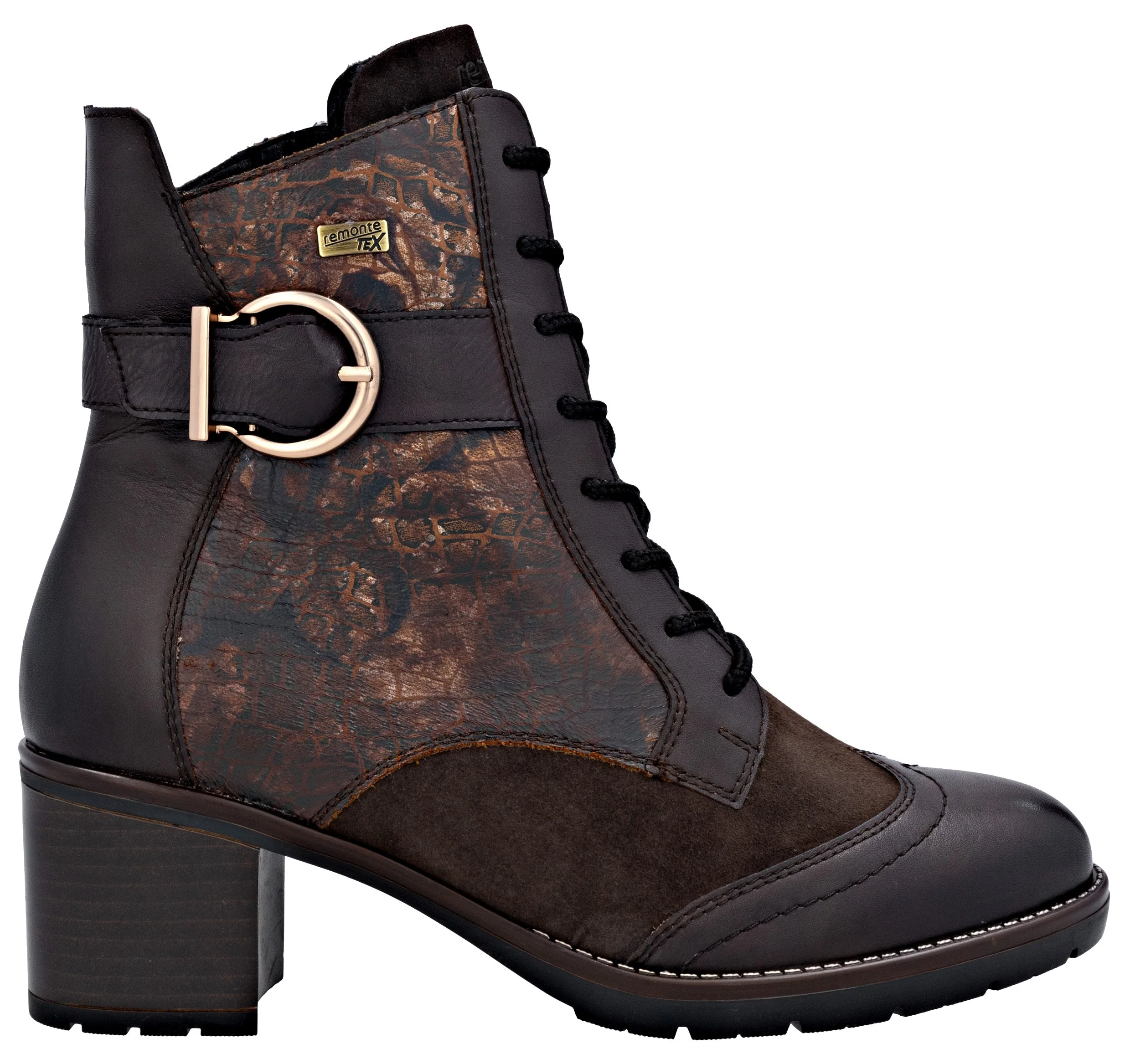 Havanna Heeled Lace Up Boot